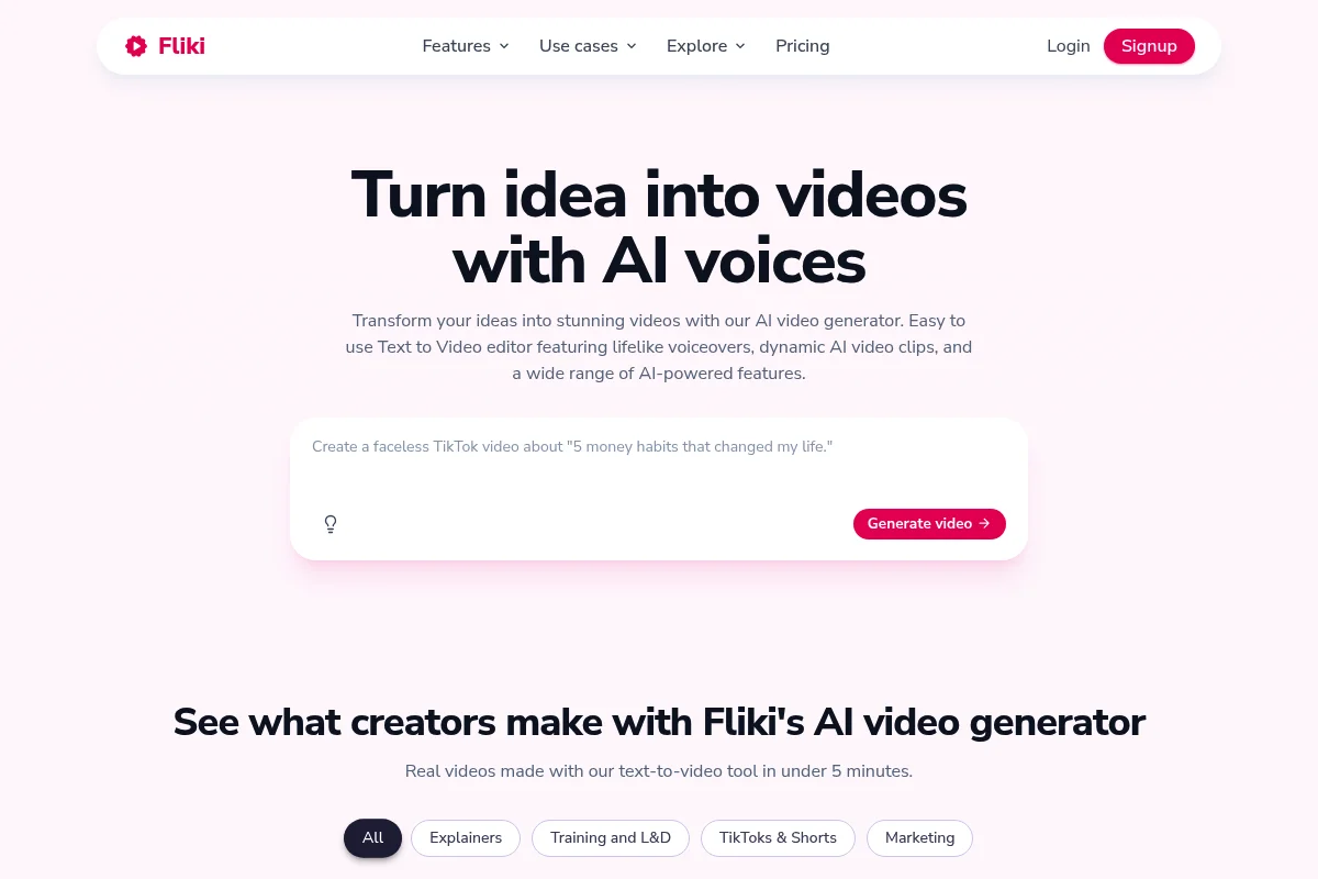 Fliki AI Voice Generator 2026