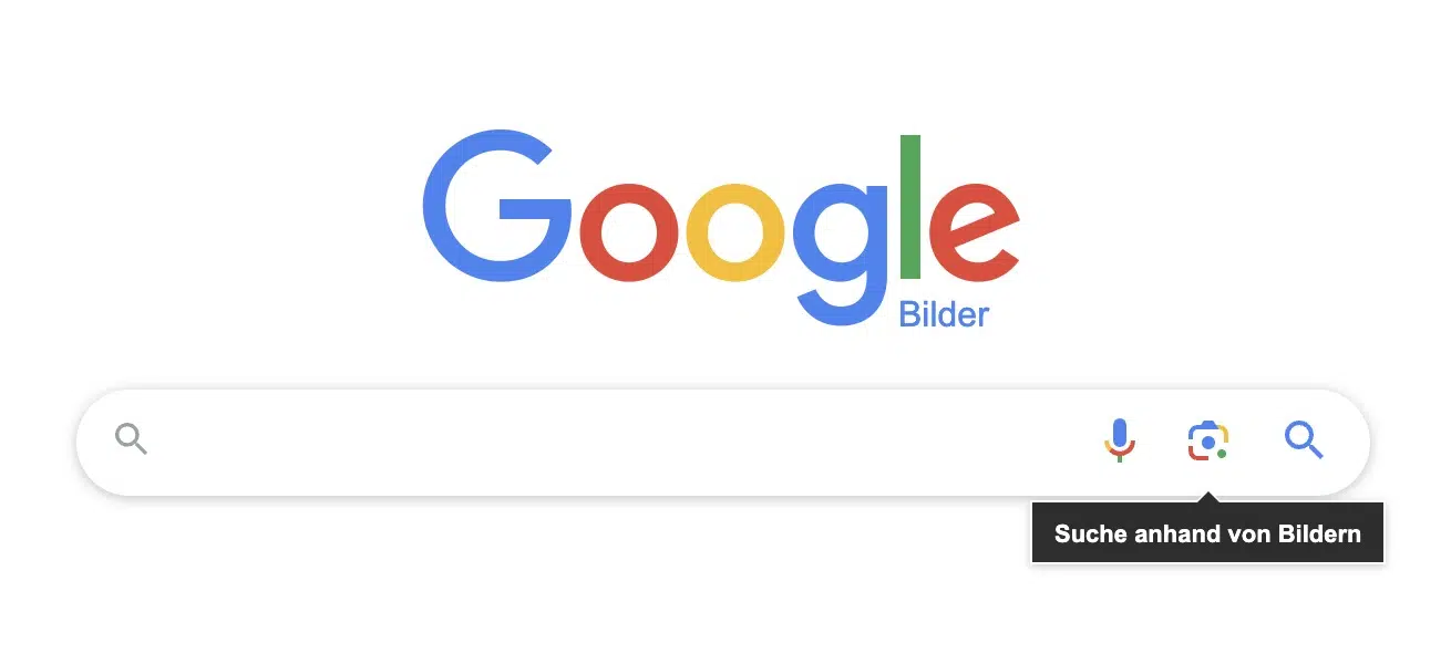 Google Bilder für eine Rückwärtssuche verwenden