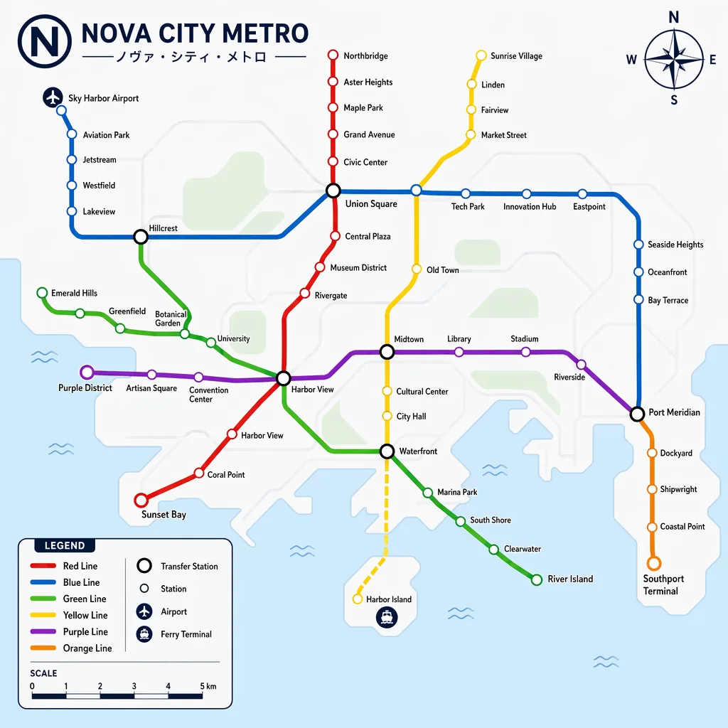 Nova-City-U-Bahn-Plan