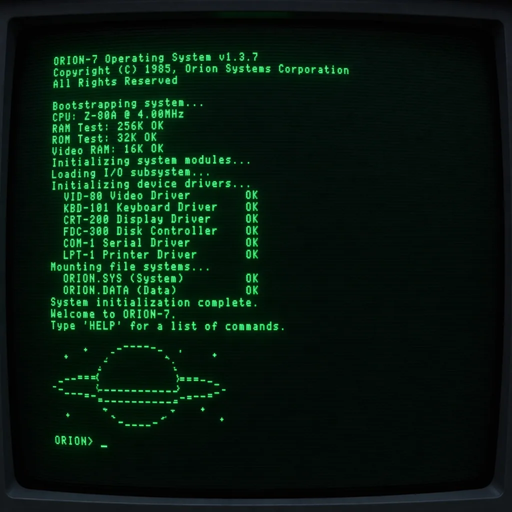 Retro-Terminal-Interface