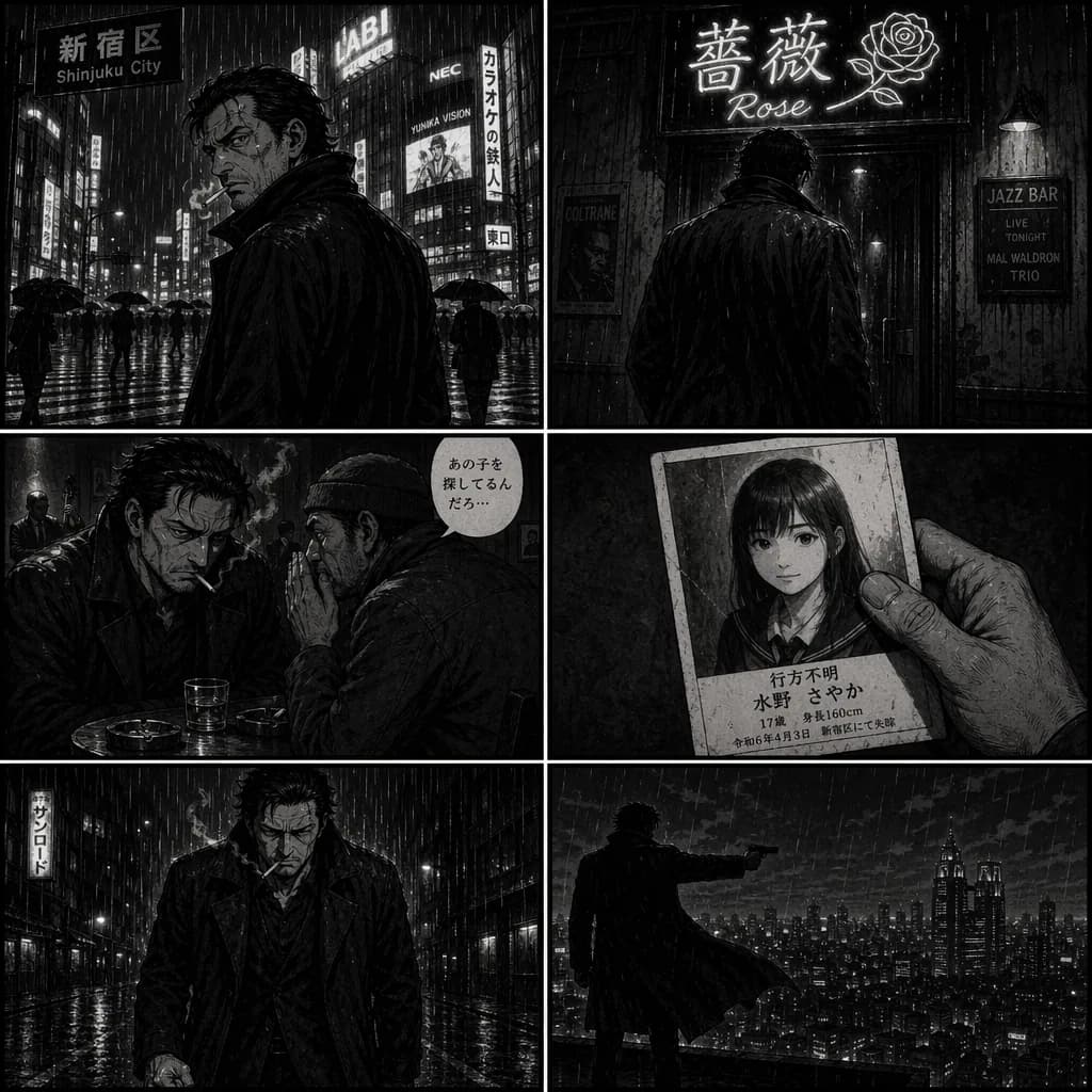 Seinen-Manga: Noir-Detective