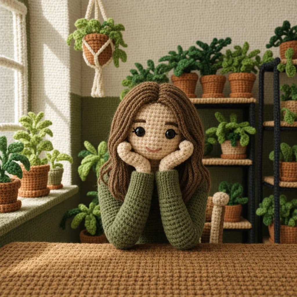 Chibi Crochet Doll with ChatGPT